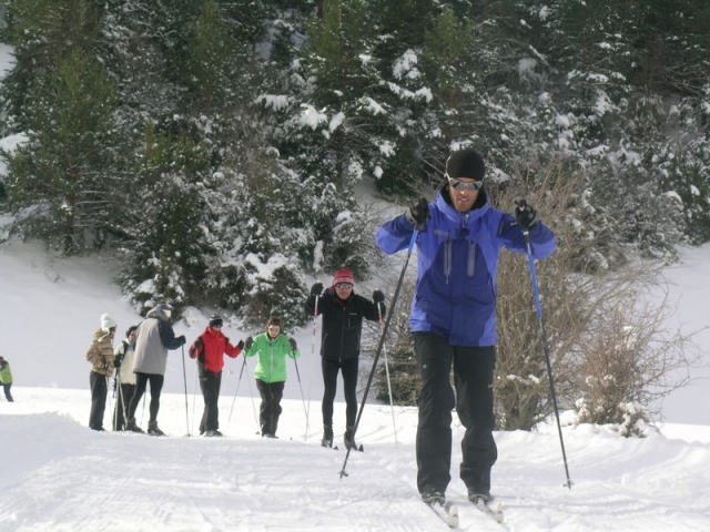 aprende a hacer esqui nordico